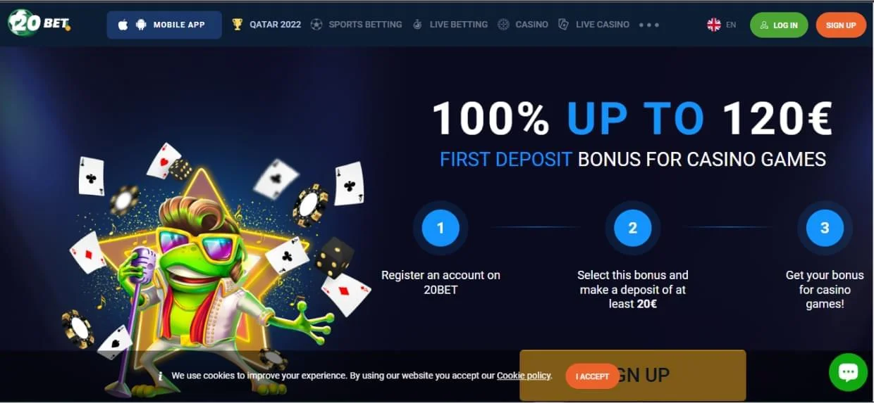 20Bet Bonus